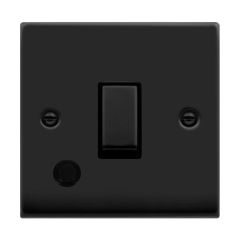 Click Deco VPMB522BK 20A DP Plate Switch With Optional Flex Outlet Matt Black