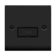 Click Deco VPMB750BK 13A FCU Matt Black