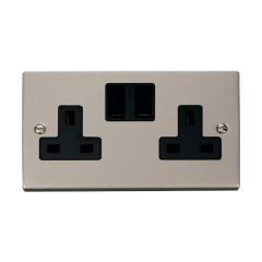 Click VPPN037BK Socket 2G Switched CE13A