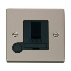 Click Deco VPPN051BK 13A DP Switched FCU With Optional Flex Outlet Pearl Nickel