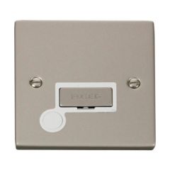 Click Deco VPPN550WH 13A FCU With Optional Flex Outlet Pearl Nickel