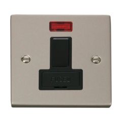 Click Deco VPPN652BK 13A DP Switched FCU With Neon Pearl Nickel