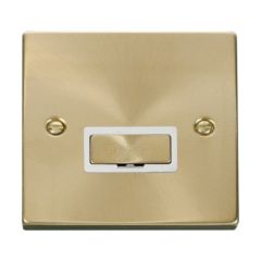 Click Deco VPSB750WH 13A FCU Satin Brass