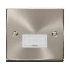 Click Deco VPSC650WH 13A FCU Satin Chrome