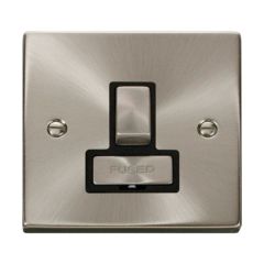 Click Deco VPSC751BK 13A DP Switched FCU Satin Chrome