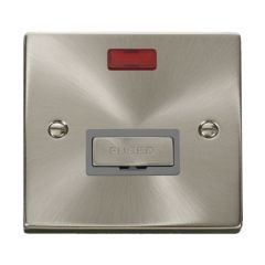 Click Deco VPSC753GY 13A FCU With Neon Satin Chrome