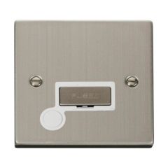 Click Deco VPSS550WH 13A FCU With Optional Flex Outlet Stainless Steel