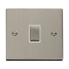 Click Deco VPSS722WH 20A DP Plate Switch Stainless Steel