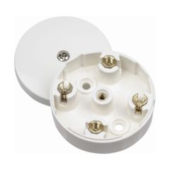 Click WA074 20A Junction Box 58mm Diameter 4 Terminal