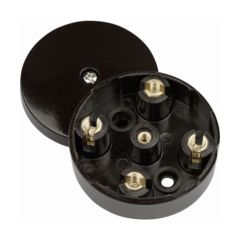 Click WA079 20A Junction Box 58mm Diameter 4 Terminal