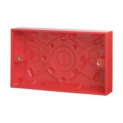 Click WA185 2 Gang 25mm Deep Pattress Box
