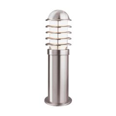 Searchlight 052-450 Maple E27 PLC Bollard c/w Polyc Diffuser IP44 11W 45cm Stainless Steel