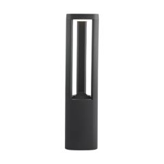 Searchlight 1005-500GY LED Outdoor Post Light With Clear Diffuser In Grey Height: 500mm