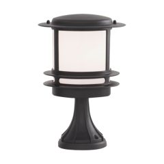 Searchlight Black Outdoor Post Lamp