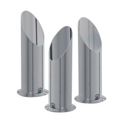 Searchlight 1561SS Hi-Spot GU10 Uplight 50W 23cm Satin Silver