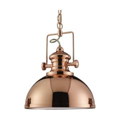 Searchlight Industrial Copper Pendant Ceiling light