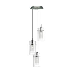 Searchlight 2300-3 Duo I, 3 Light Disc Ceiling Pendant