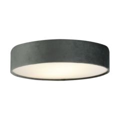 Searchlight 23298-3GY Ceiling Light Drum 2 3 Light Flush E27 3x15W Grey