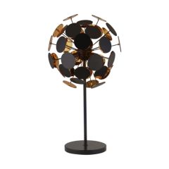 Searchlight 3070BG Discus 3 Light E14 Candle Table Lamp 3x40W 650x480mm Black/Gold