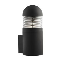 Searchlight 7899BK Outdoor Cylinder Bracket Wall Light 42x17x22cm Cast Aluminium