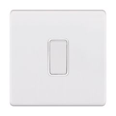 Selectric 5MPLUS-901 1 Gang 2 Way X-Rated Plate Switch c/w White Insert 10A Matt