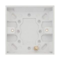 Selectric LG848-16 1 Gang Box Bulk 16mm White
