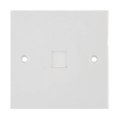 Selectric NLGRJ45 1 Gang RJ45 Flush Socket Bulk White