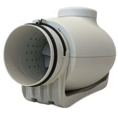 Envirovent SILMV250/100T Ultra Quiet Inline Fan & Timer