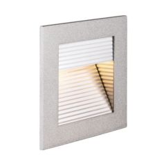 SLV 1000575 FRAME CURVE Recessed LED 2700K Wall Light CRI90 IP20 3.1W 100lm 100-277V 9x9x5.5cm Grey Aluminium