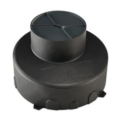 SLV 1000655 DASAR/GIMBLE OUT Inground Mounting Pot 30.9x17.6cm Black Polycarbonate