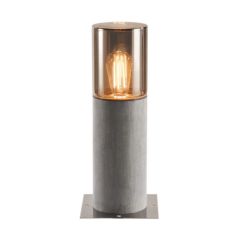 SLV 1000665 LISENNE POLE 40 E27 IP54 Post Light 23W 230V 40x12cm Grey