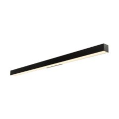SLV 1000669 Q-LINE LED 3000K 110Deg CRI90 IP20 Wall Light 45W 3800lm 220-240V 142.5x10.5x6cm Black Aluminium