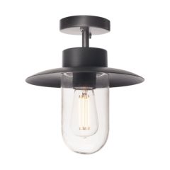 SLV 1000823 MOLAT E27 IP44 IK02 Ceiling Light 60W 230V 26x23cm Anthracite Aluminium