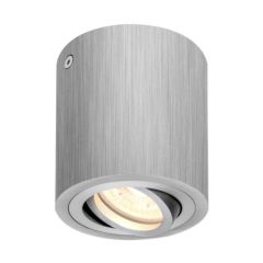 SLV 1002012 TRILEDO Single Round GU10 QPAR51 Ceiling Light IP20 10W 220-240V 9.5x8.5cm Aluminium