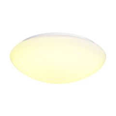 SLV 1002022 LIPSY 50 Dome LED 3000/4000K Luminaire 110Deg CRI90 IP44 21W 2200/2400lm 220-240V 40x12.4cm Aluminium