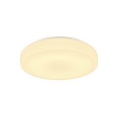 SLV 1002077 LIPSY 50 Drum LED 3000/4000K Luminaire 120Deg CRI90 IP44 21W 2200/2400lm 220-240V 40x9.6cm Aluminium