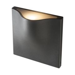 SLV 1002504 VILUA L Recessed LED 3000K Wall Light 100Deg CRI90 IP54 IK02 17W 810lm 100-277V 20x20x9cm Anthracite Aluminium