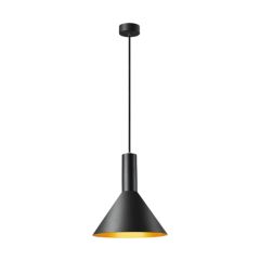 SLV 1002949 PHELIA 25 E27 IP20 Pendant 23W 230V 200x32x27.5cm Gold Aluminium