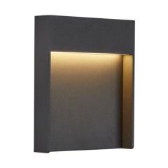 SLV 1002952 FLATT Surface LED 3000K Wall Light CRI90 IP65 IK03 14W 460lm 100-277V 18x23x7cm Anthracite Aluminium