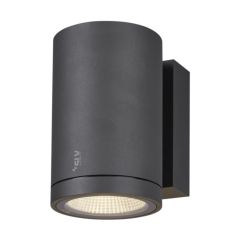 SLV 1003423 ENOLA ROUND M Single Surface Wall Light LED 3/4K 38Deg CRI90 IP65 IK02 10W 720/820lm 100-240V 10x16x15cm Anthracite Aluminium