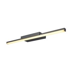 SLV 1003506 GLENOS 60 LED 3000/4000K Wall Light 120Deg CRI80 IP20 12W 1170lm 220-240V 61.5x8x3.7cm Black Aluminium