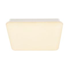SLV 1005088 SIMA Wall/Ceiling Sq LED 3K Sensor Luminaire 120Deg CRI90 IP44 24W 2150lm 220-240V 30x30x5.8cm Polycarbonate