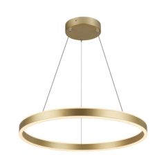 SLV 1005177 ONE 60 PHASE Up/Down LED CCT Pendant 130Deg CRI90 24W 820/830lm 220-240V 180x60cm Brass/Aluminium