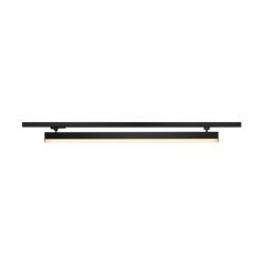 SLV 1005397 SIGHT TRACK 3Ph DALI LED CCT Luminaire 120Deg CRI90 IP20 39W 3000/3000lm 240V 114x12x4.5cm Black Aluminium