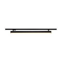 SLV 1005400 SIGHT TRACK 3Ph LED 3000/4000K Luminaire 120Deg CRI90 IP20 37W 3000/3000lm 240V 114x12x4.5cm Black Aluminium