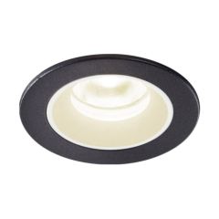 SLV 1005539 NUMINOS XS Recessed LED 4000K Downlight 40Deg CRI90 IP20 IK02 7W 730lm 6.5x4.5cm Black/White