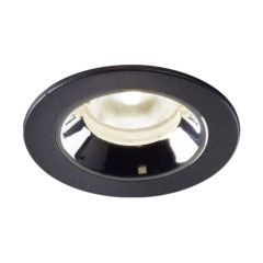 SLV 1005543 NUMINOS XS Recessed LED 4000K Downlight 55Deg CRI90 IP20 IK02 7W 740lm 6.5x4.5cm Black/Chrome
