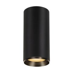 SLV 1005689 NUMINOS XL LED 2700K Ceiling Light 60Deg CRI90 36W 2980lm 240V 25.8x12cm Black/Black