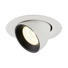 SLV 1005864 NUMINOS XS Gimble LED 4000K Downlight 55Deg UGR25 7W 710lm 200mA 8x5.7cm White/Black
