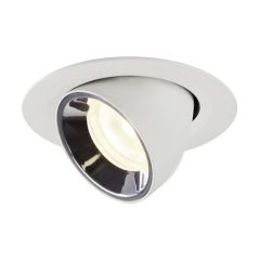 SLV 1005866 NUMINOS XS Gimble LED 4000K Downlight 55Deg UGR25 7W 740lm 200mA 8x5.7cm White/Chrome